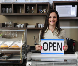 small business open for business